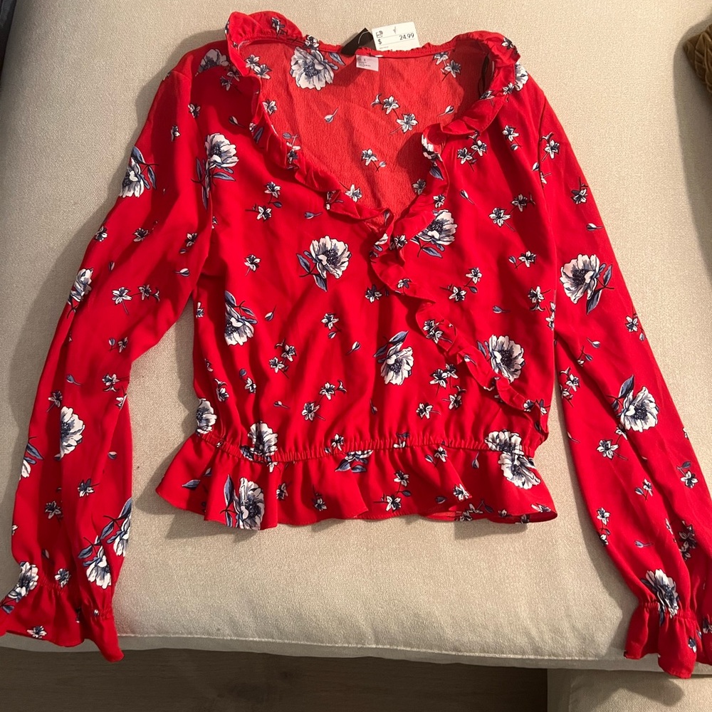 Red shirt- H&M